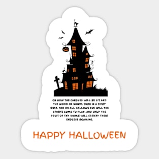 Happy Halloween Sticker